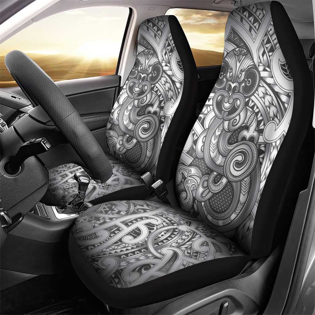 Aotearoa Maori Hei Tiki Car Seat Cover Kiwikiwi Kowhaiwhai Puhoro Motif LT9 - Polynesian Pride