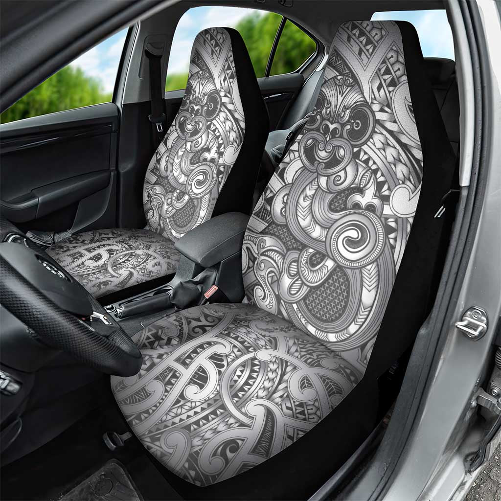 Aotearoa Maori Hei Tiki Car Seat Cover Kiwikiwi Kowhaiwhai Puhoro Motif LT9 - Polynesian Pride