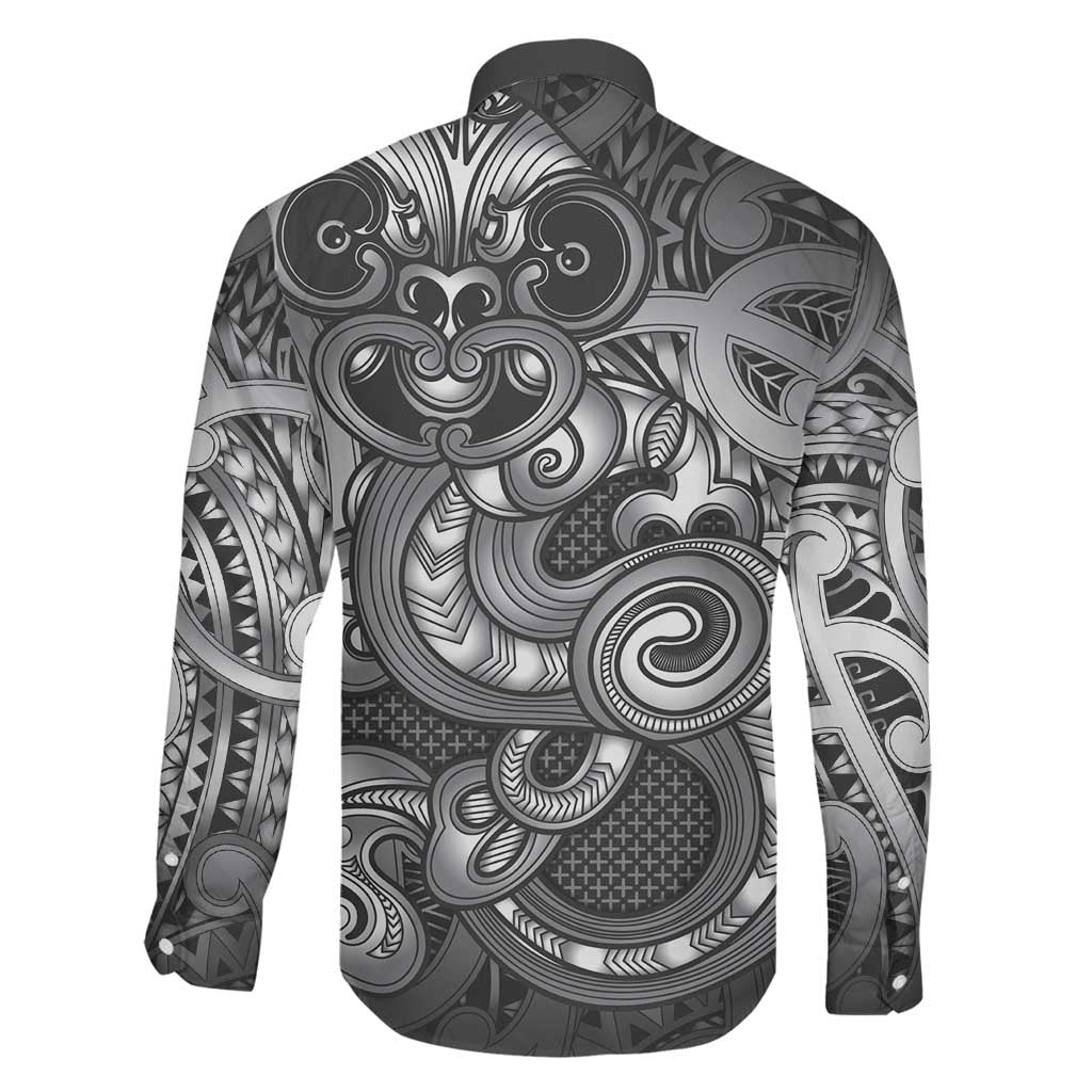 Aotearoa Maori Hei Tiki Family Matching Off Shoulder Short Dress and Hawaiian Shirt Kiwikiwi Kowhaiwhai Puhoro Motif