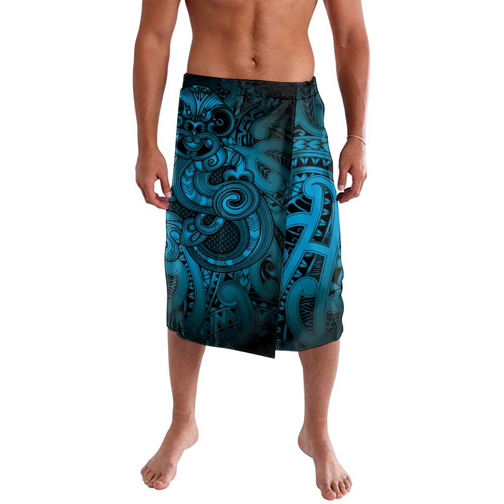 Aotearoa Maori Hei Tiki Lavalava Kikorangi Kowhaiwhai Puhoro Motif