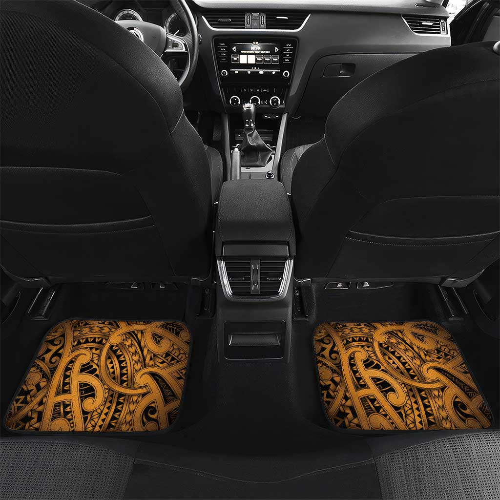 Aotearoa Maori Hei Tiki Car Mats Koura Kowhaiwhai Puhoro Motif