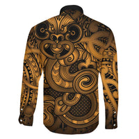 Aotearoa Maori Hei Tiki Family Matching Mermaid Dress and Hawaiian Shirt Koura Kowhaiwhai Puhoro Motif LT9 - Polynesian Pride