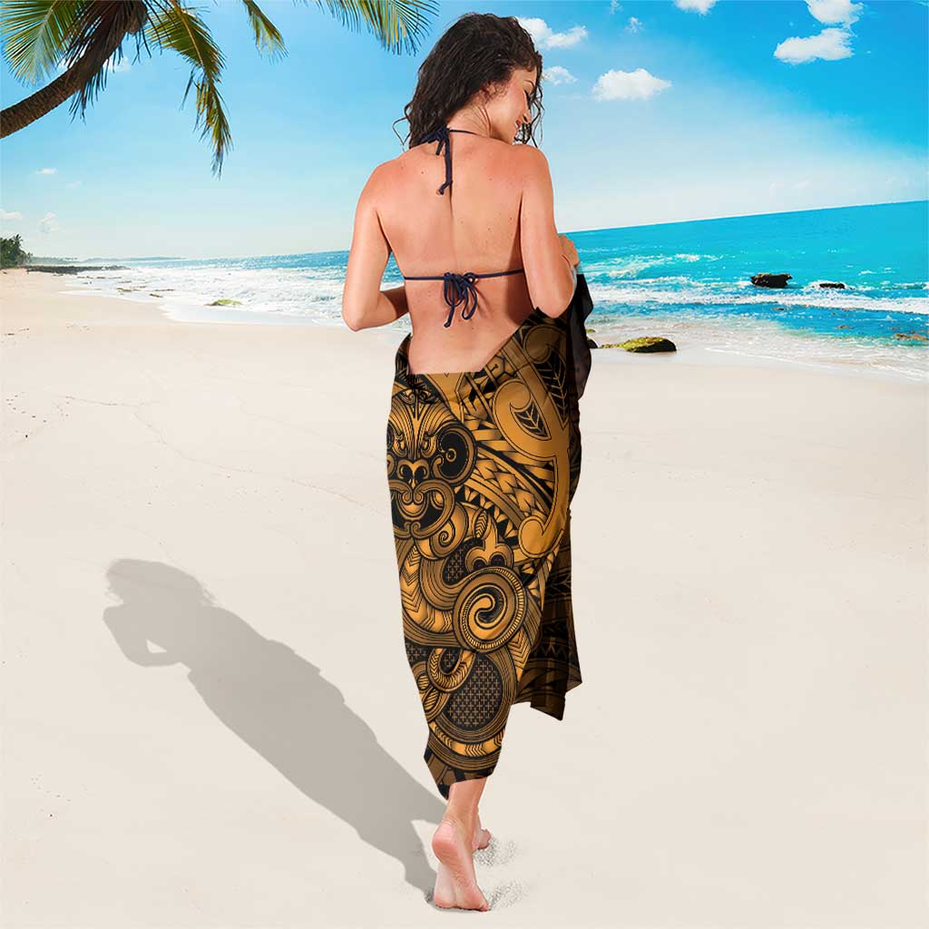 Aotearoa Maori Hei Tiki Sarong Koura Kowhaiwhai Puhoro Motif