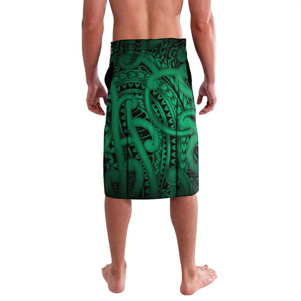 Aotearoa Maori Hei Tiki Lavalava Kakariki Kowhaiwhai Puhoro Motif