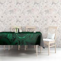 Aotearoa Maori Hei Tiki Tablecloth Kakariki Kowhaiwhai Puhoro Motif LT9 - Polynesian Pride