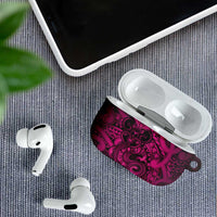 Aotearoa Maori Hei Tiki AirPods Case Mawhero Kowhaiwhai Puhoro Motif