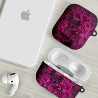 Aotearoa Maori Hei Tiki AirPods Case Mawhero Kowhaiwhai Puhoro Motif