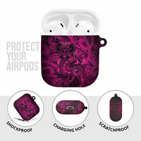 Aotearoa Maori Hei Tiki AirPods Case Mawhero Kowhaiwhai Puhoro Motif