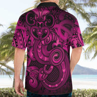 Aotearoa Maori Hei Tiki Hawaiian Shirt Mawhero Kowhaiwhai Puhoro Motif LT9 - Polynesian Pride