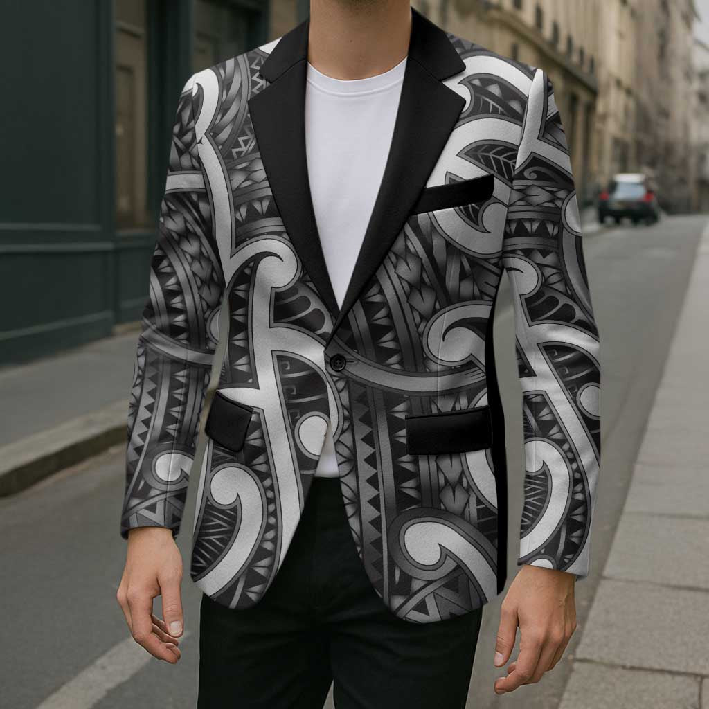 Aotearoa Maori Kowhaiwhai Blazer Kiwikiwi Puhoro and Patiki LT9 - Polynesian Pride