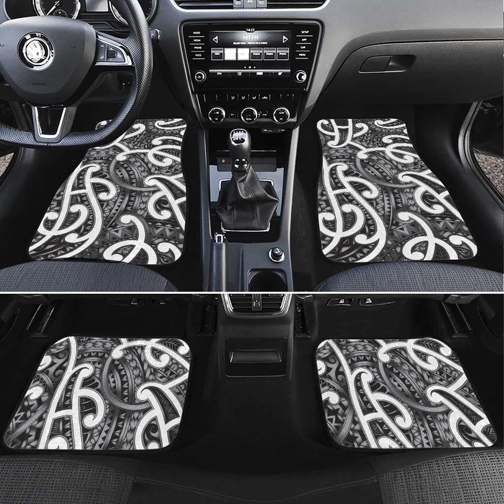Aotearoa Maori Kowhaiwhai Car Mats Kiwikiwi Puhoro and Patiki