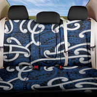Aotearoa Maori Kowhaiwhai Back Car Seat Cover Kikorangi Puhoro and Patiki