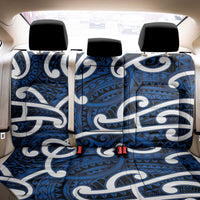 Aotearoa Maori Kowhaiwhai Back Car Seat Cover Kikorangi Puhoro and Patiki