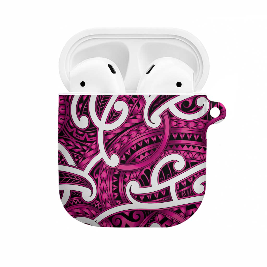Aotearoa Maori Kowhaiwhai AirPods Case Mawhero Puhoro and Patiki