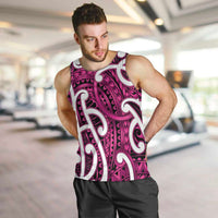 Aotearoa Maori Kowhaiwhai Men Tank Top Mawhero Puhoro and Patiki