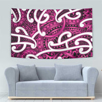 Aotearoa Maori Kowhaiwhai Tapestry Mawhero Puhoro and Patiki