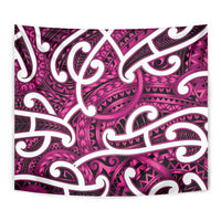 Aotearoa Maori Kowhaiwhai Tapestry Mawhero Puhoro and Patiki
