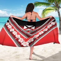 Personalised Wallis et Futuna Sarong Hibiscus and Polynesian Tribal Tattoos LT9 - Polynesian Pride