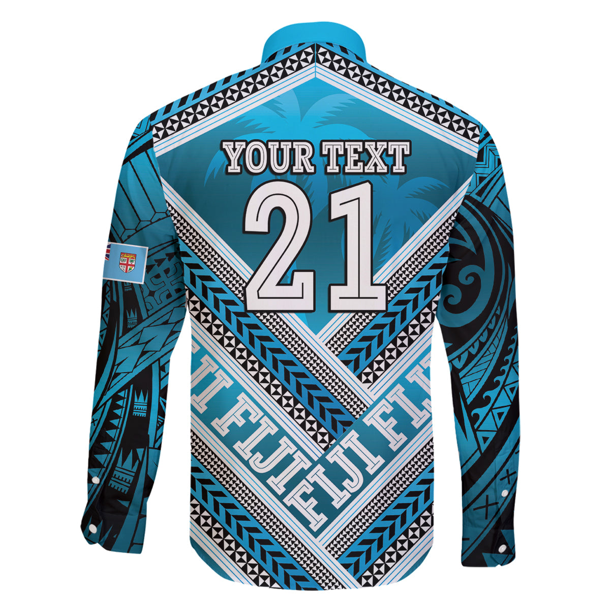 Custom Fiji Rugby Family Matching Tank Maxi Dress and Hawaiian Shirt Fijian Warrior With Polynesian Tribal Tattoos LT9 - Polynesian Pride