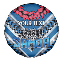 Custom Manuma Samoa Rugby Spare Tire Cover Ula fala Samoan Siva Tau Tribal LT9 - Polynesian Pride