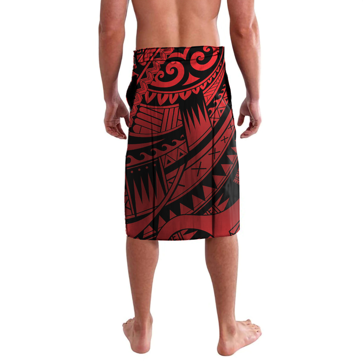 Custom Tonga Rugby Lavalava Tonga Sipi Tau Ngatu Tribal Pattern