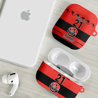 New Zealand Rugby Pacific Custom AirPods Case Whatumoana Classic Retro 2025 - Polynesian Pride