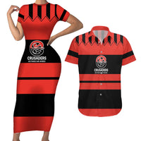New Zealand Rugby Pacific Custom Couples Matching Short Sleeve Bodycon Dress and Hawaiian Shirt Whatumoana Classic Retro 2025