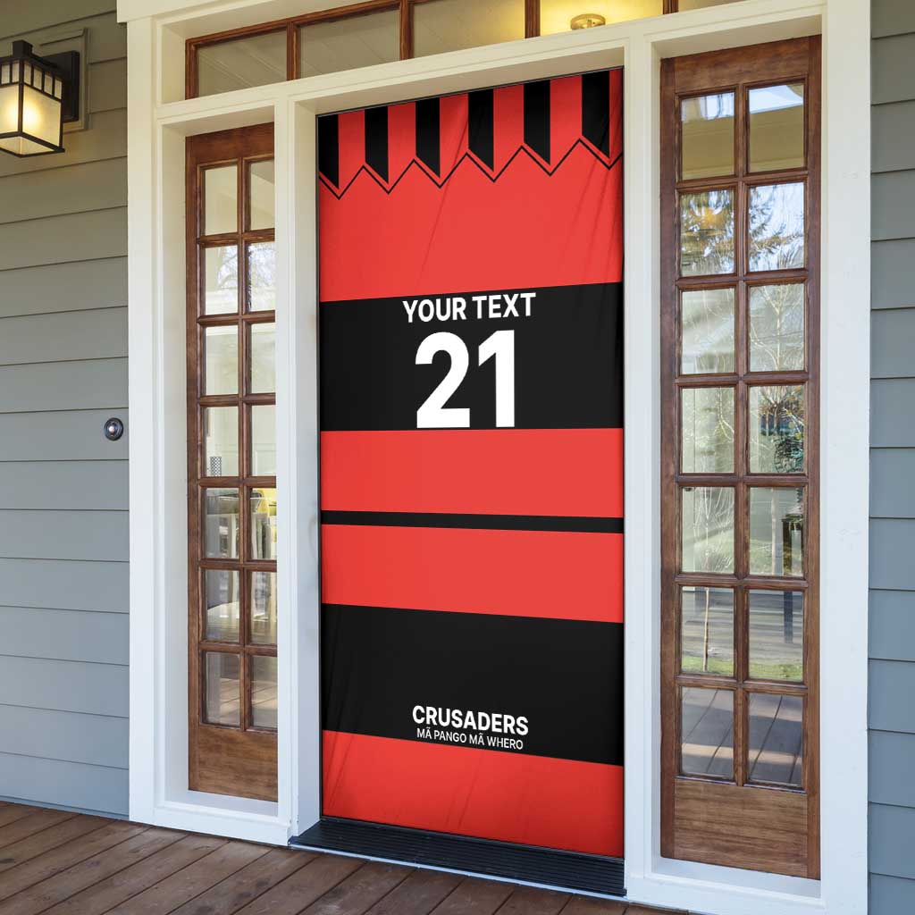 New Zealand Rugby Pacific Custom Door Cover Whatumoana Classic Retro 2025 - Polynesian Pride