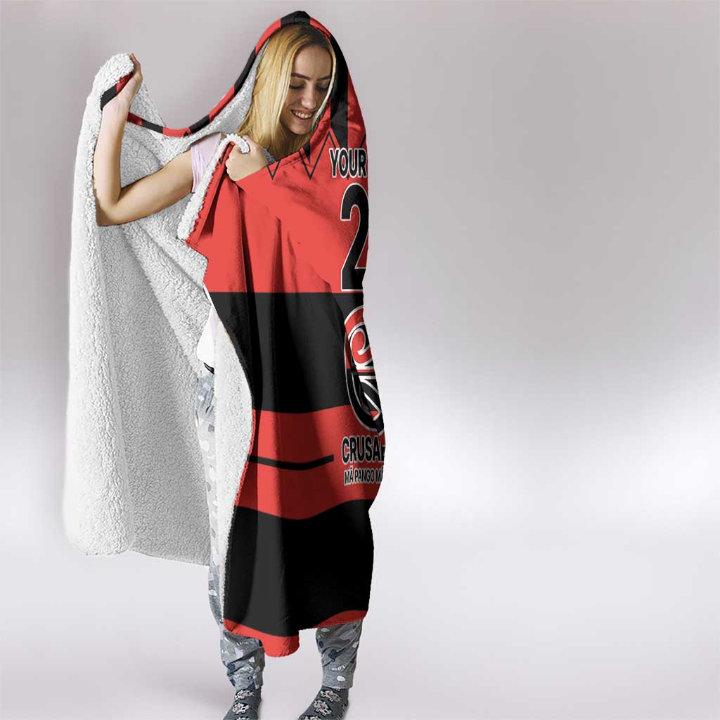 New Zealand Rugby Pacific Custom Hooded Blanket Whatumoana Classic Retro 2025