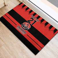New Zealand Rugby Pacific Custom Rubber Doormat Whatumoana Classic Retro 2025