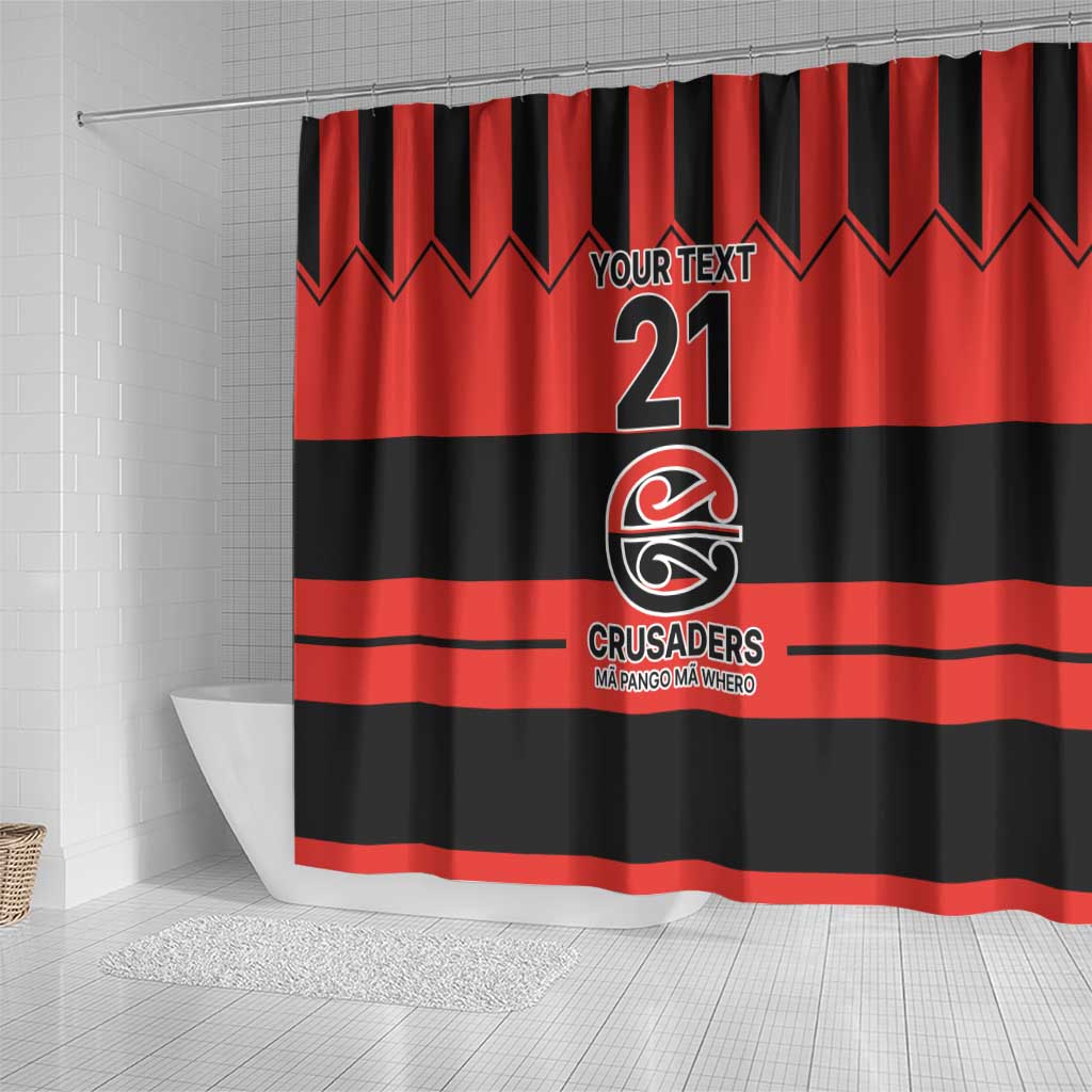 New Zealand Rugby Pacific Custom Shower Curtain Whatumoana Classic Retro 2025