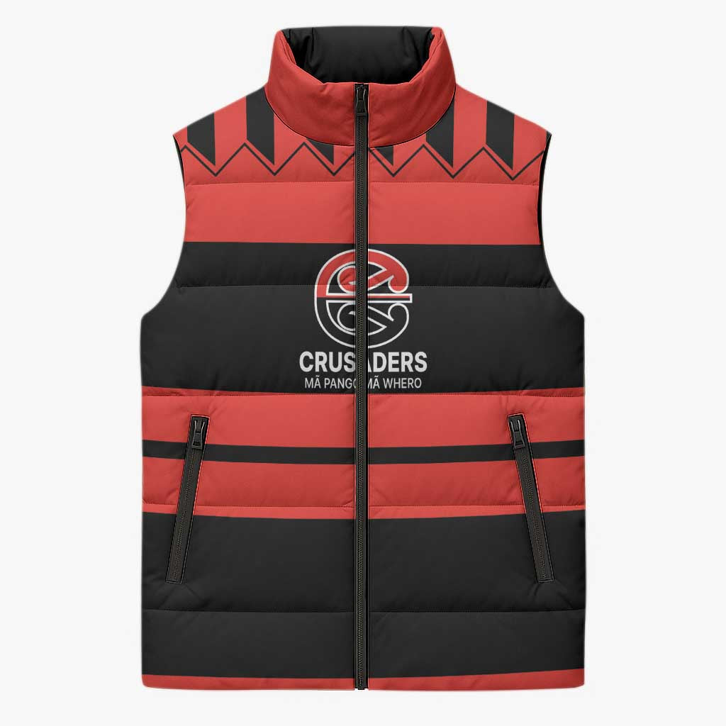 New Zealand Rugby Pacific Custom Sleeveless Puffer Jacket Whatumoana Classic Retro 2025 - Polynesian Pride