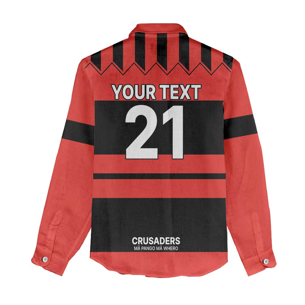 New Zealand Rugby Pacific Custom Women Casual Shirt Whatumoana Classic Retro 2025