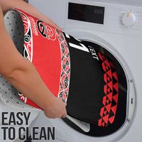 New Zealand Rugby Pacific Custom Bathroom Set Whatumoana Maori Kowhaiwhai Pattern - Polynesian Pride