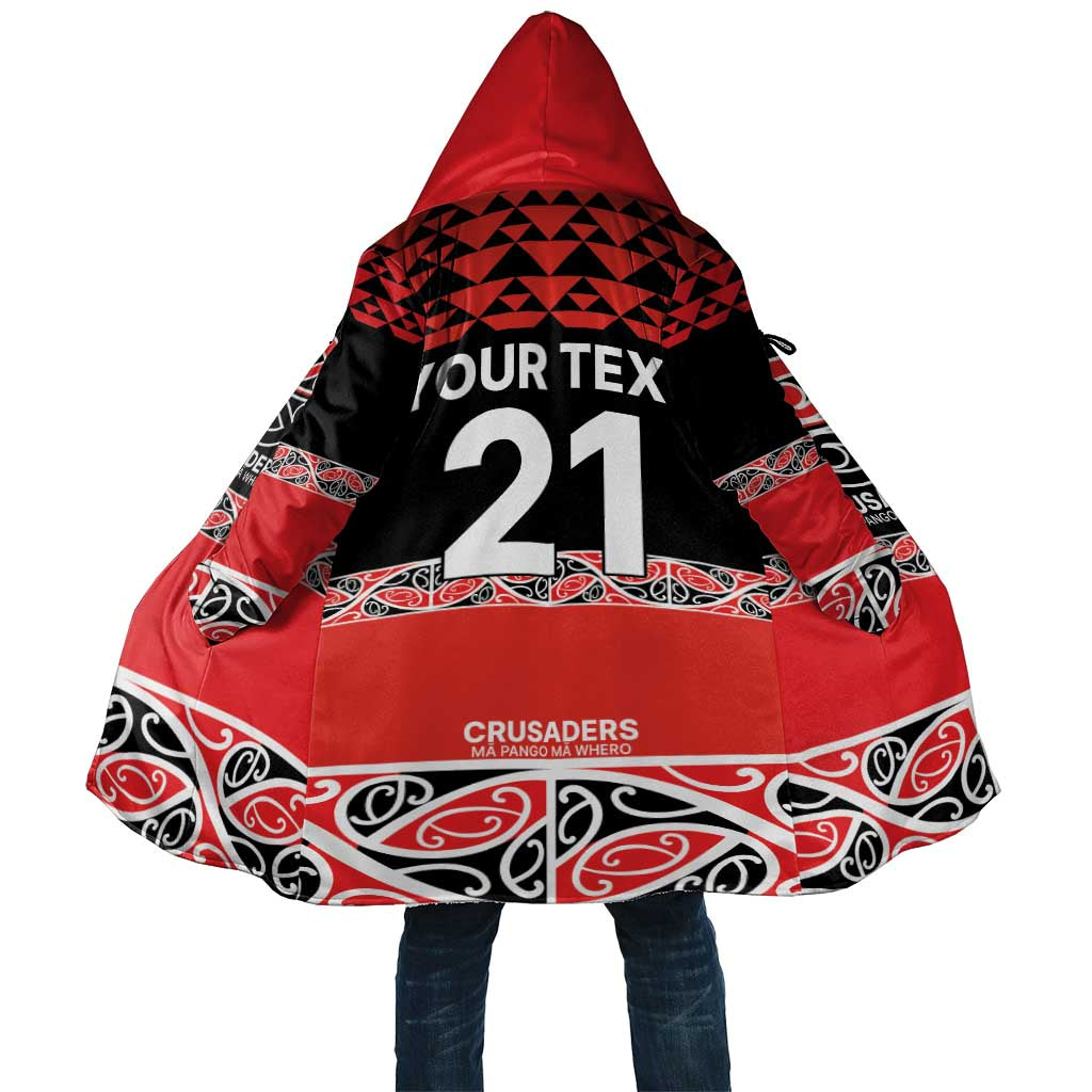 New Zealand Rugby Pacific Custom Cloak Whatumoana Maori Kowhaiwhai Pattern - Polynesian Pride