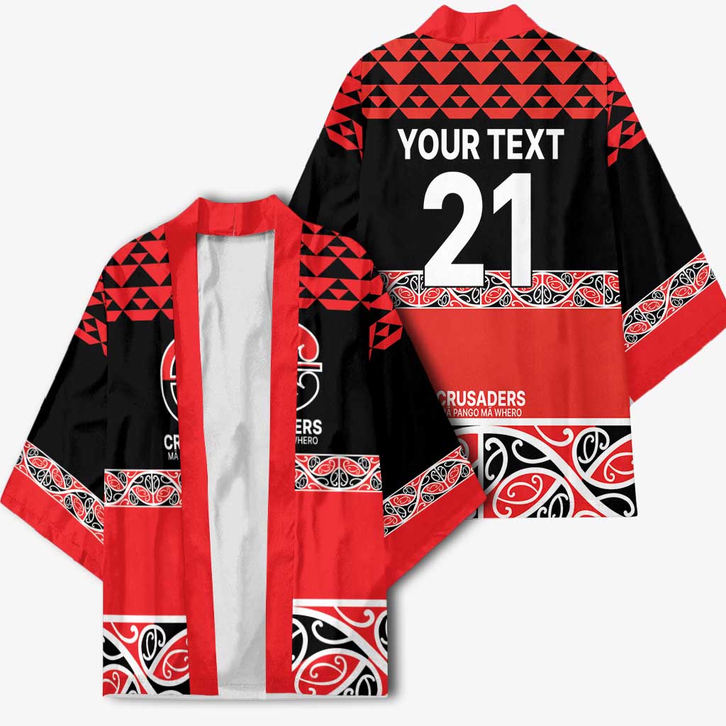 New Zealand Rugby Pacific Custom Kimono Whatumoana Maori Kowhaiwhai Pattern - Polynesian Pride