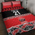 New Zealand Rugby Pacific Custom Quilt Bed Set Whatumoana Maori Kowhaiwhai Pattern