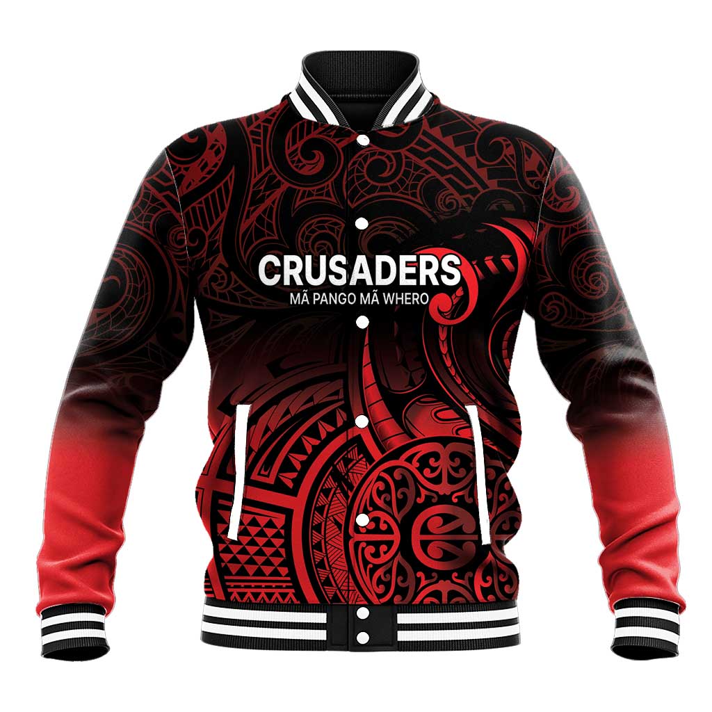 New Zealand Rugby Pacific Custom Baseball Jacket Whatumoana Maori Tribal Tattoo