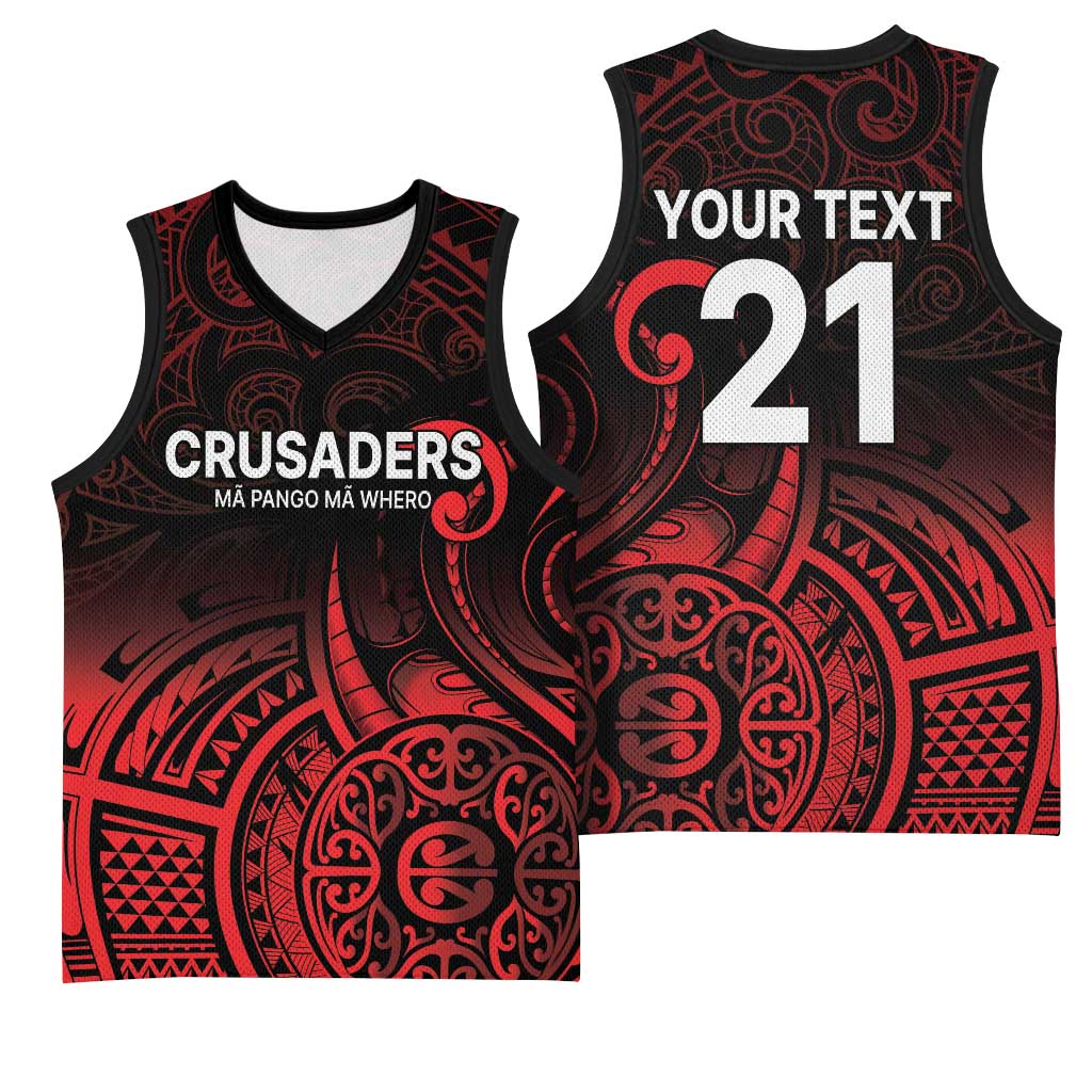 New Zealand Rugby Pacific Custom Basketball Jersey Whatumoana Maori Tribal Tattoo - Polynesian Pride
