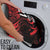 New Zealand Rugby Pacific Custom Bathroom Set Whatumoana Maori Tribal Tattoo - Polynesian Pride