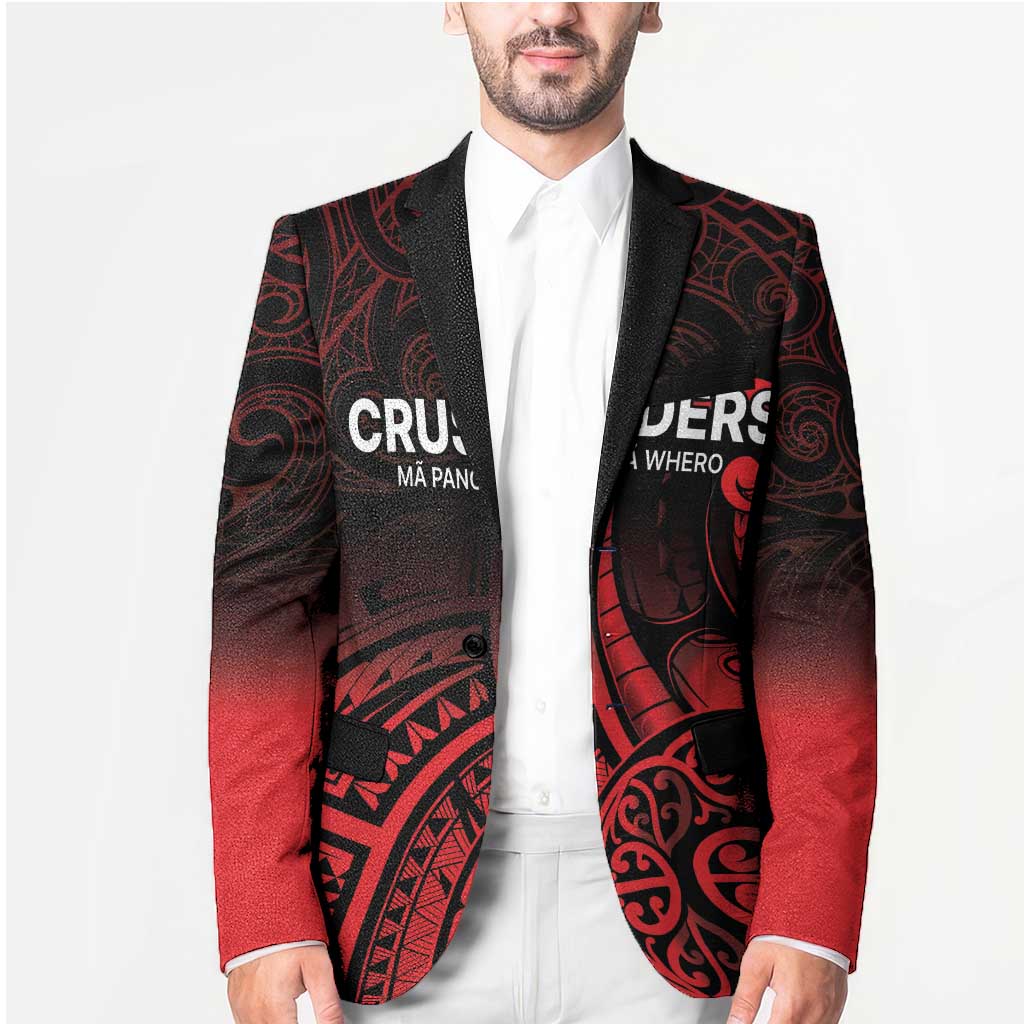 New Zealand Rugby Pacific Custom Blazer Whatumoana Maori Tribal Tattoo - Polynesian Pride