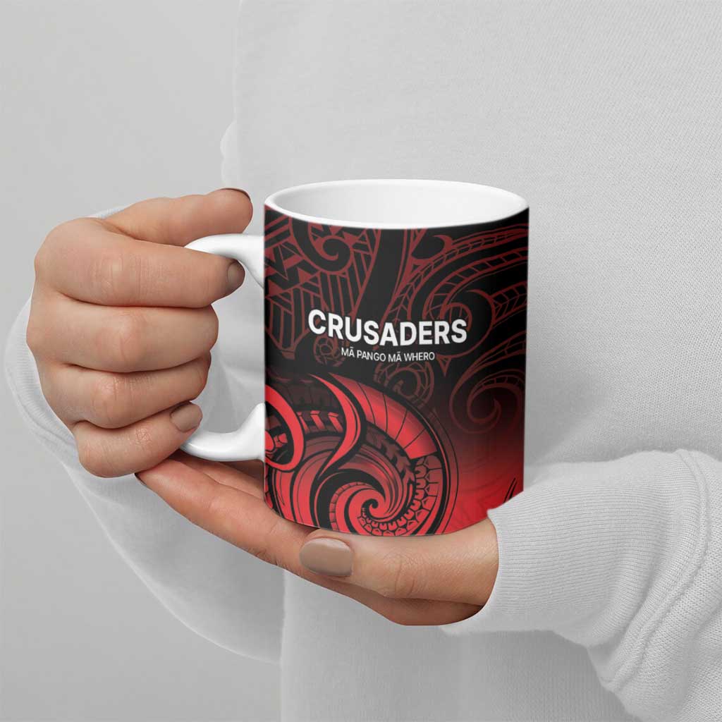 New Zealand Rugby Pacific Custom Ceramic Mug Whatumoana Maori Tribal Tattoo - Polynesian Pride