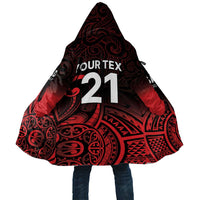 New Zealand Rugby Pacific Custom Cloak Whatumoana Maori Tribal Tattoo - Polynesian Pride
