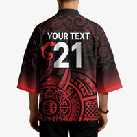 New Zealand Rugby Pacific Custom Kimono Whatumoana Maori Tribal Tattoo LT9 - Polynesian Pride