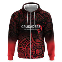 New Zealand Rugby Pacific Custom Zip Hoodie Whatumoana Maori Tribal Tattoo