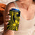 Polynesian Tribal Plumeria Flowers 4 in 1 Can Cooler Tumbler Yellow Vibe