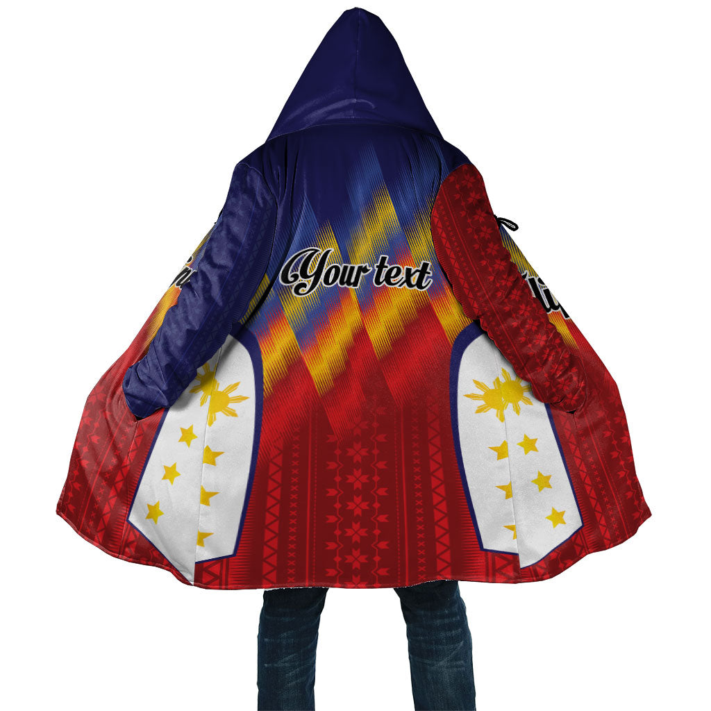 Personalized Philippines Eight Rays Sun Cloak Traditional Filipino Igorot Pattern Motif