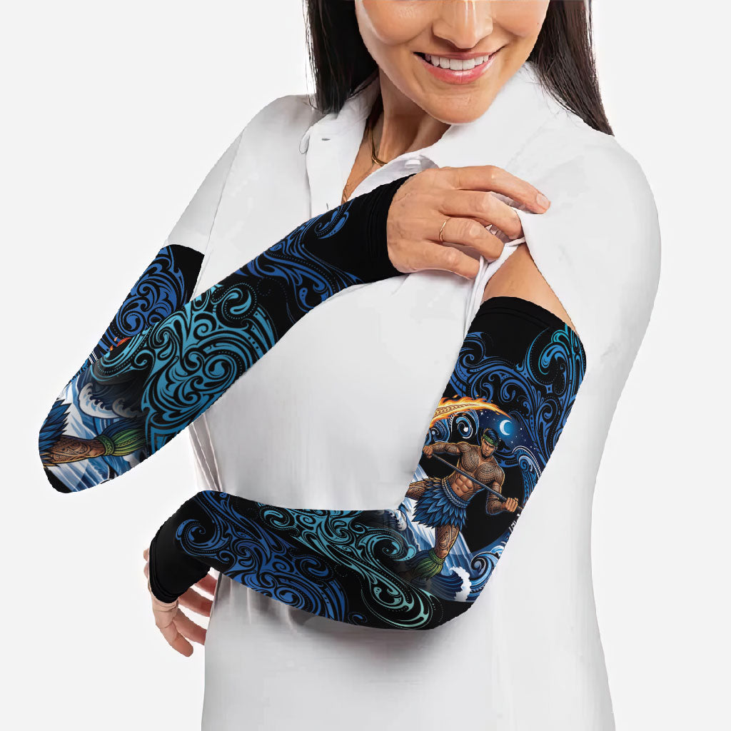 Samoa Siva Afi Arm Sleeves Fireknife Fire Dance Pacific Tribal Motif