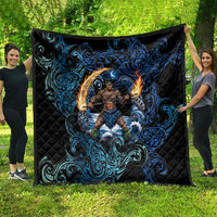 Samoa Siva Afi Quilt Fireknife Fire Dance Pacific Tribal Motif