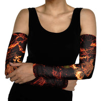 Samoa Siva Afi Dance Fireknife Arm Sleeves Polynesian Heritage Fire Dance